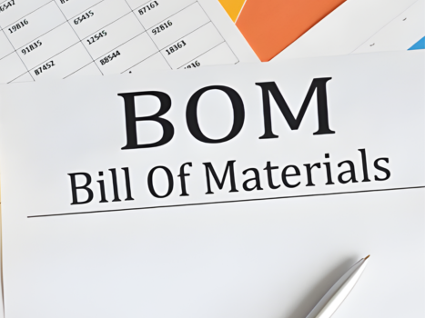 การออกแบบสูตรการผลิตสินค้าสำเร็จรูป Bill of Materials (BOM)
